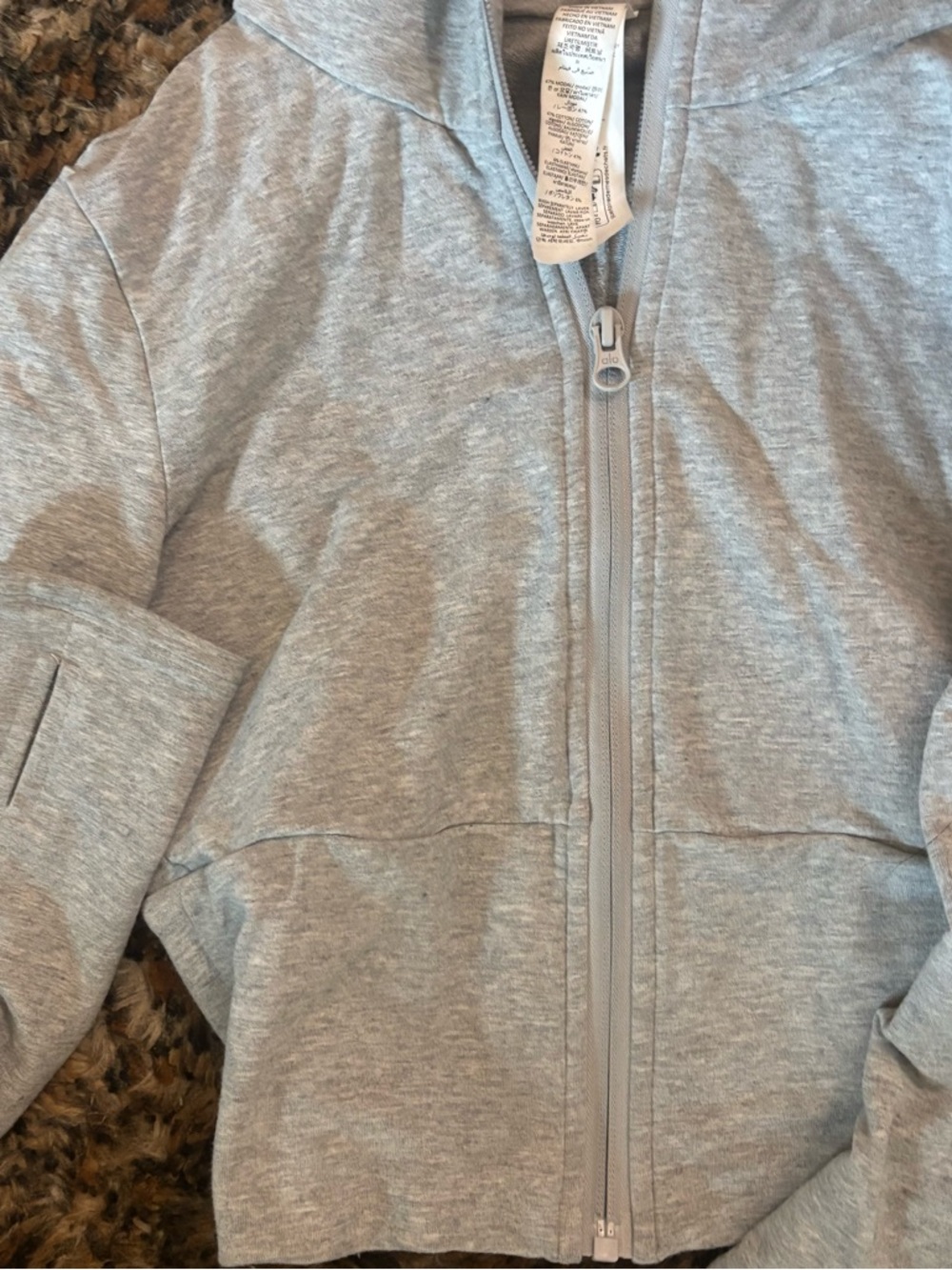 Alo sway zip up sweater - Picture 5 of 6